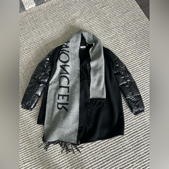 Moncler puff jacket with shawl collar for women - Picture 1 of 7